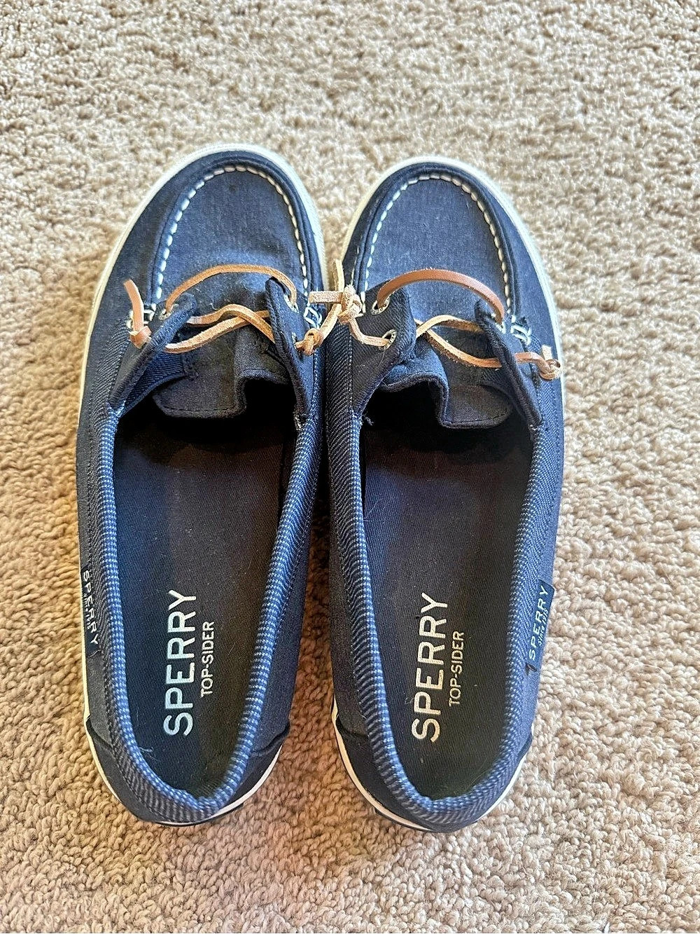 Sperry Lounge Away Classic Topsider Boat Shoes- women’s size 9 - Picture 3 of 8